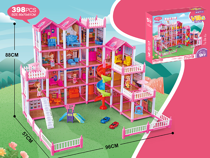 DIY Luxury Villa - 20 Rooms 398pcs