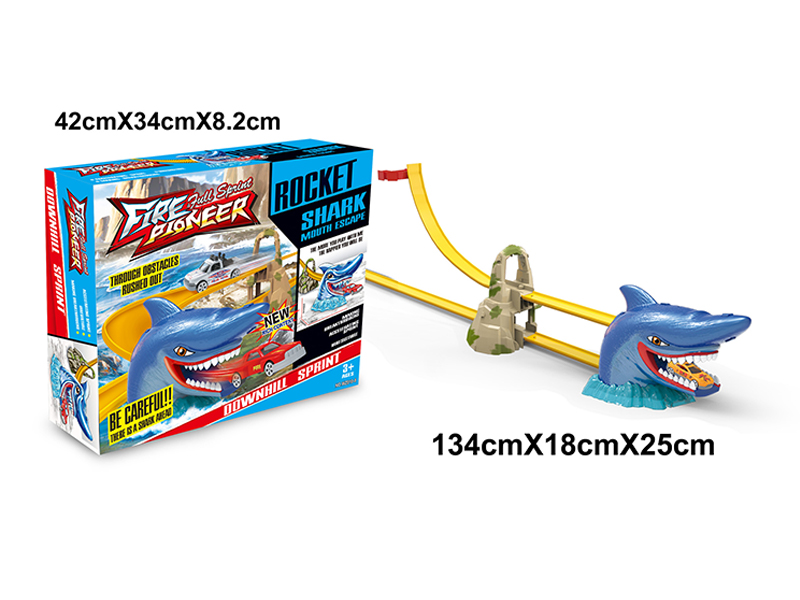 Shark Cave Track Toy