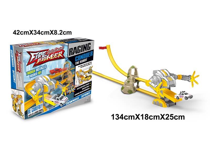 Robot Cave Track Toy