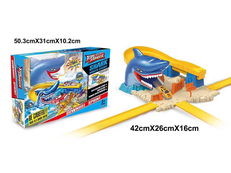 Shark Ejection Trajectory With Music