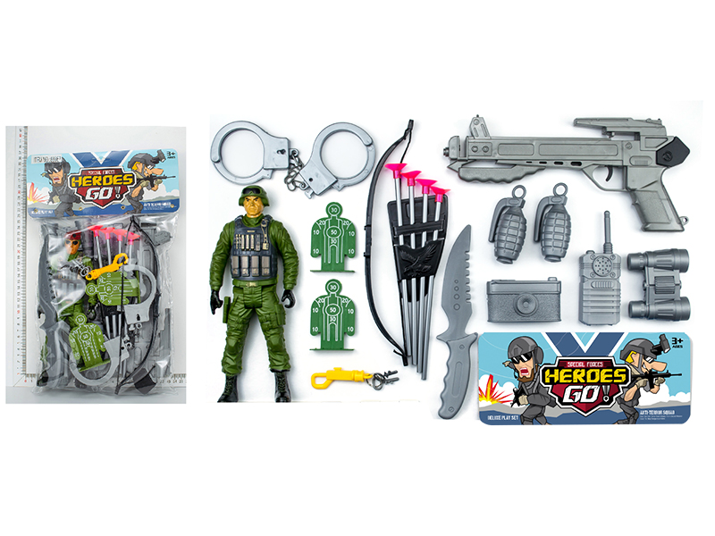 Military Police Toy 18pcs