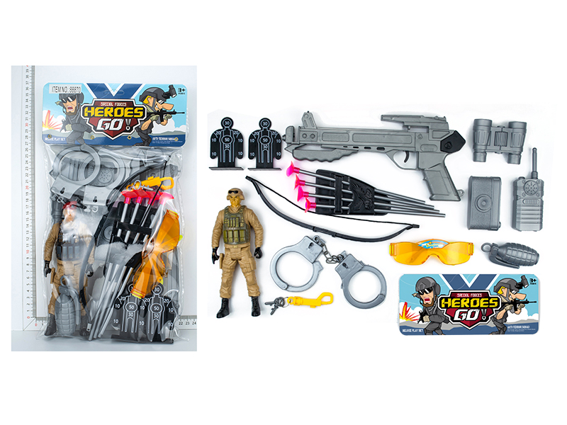 Military Police Toy 17pcs
