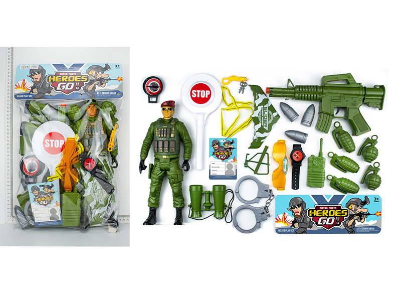 Military Police Toy 23pcs
