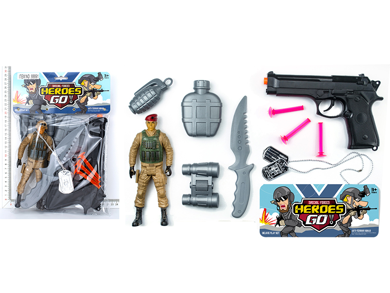 Military Police Toy 10pcs