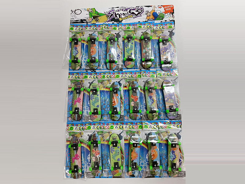 18PCS Dinosaur Finger Skateboard Set