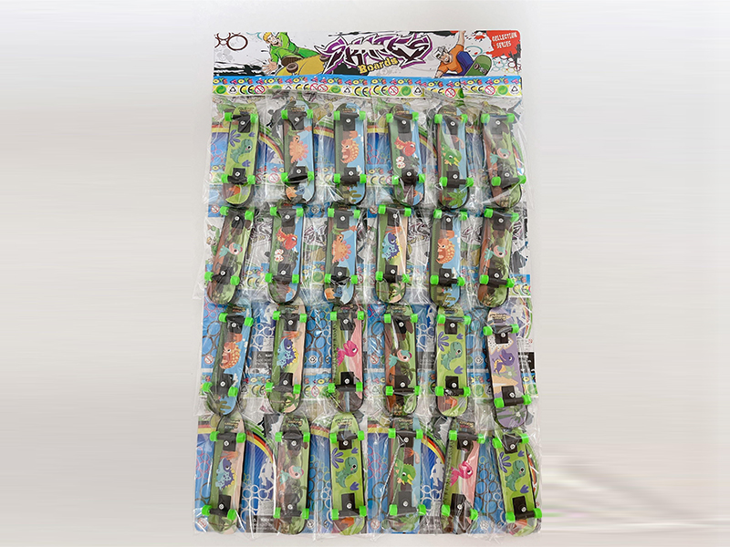 24PCS Dinosaur Finger Skateboard Set