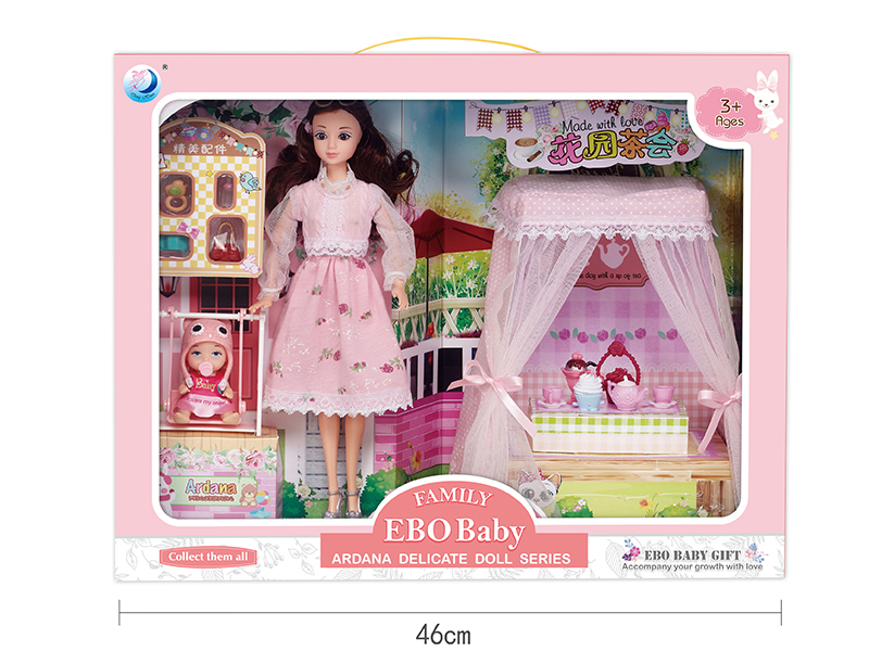 Delicate Doll Series - Princess Tea Party Scene(Drink&Pee)