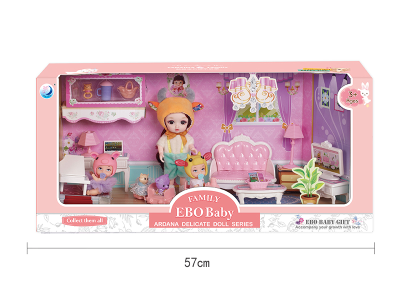 Delicate Doll Series - Gorgeous Living Room Scene(Drink&Pee)