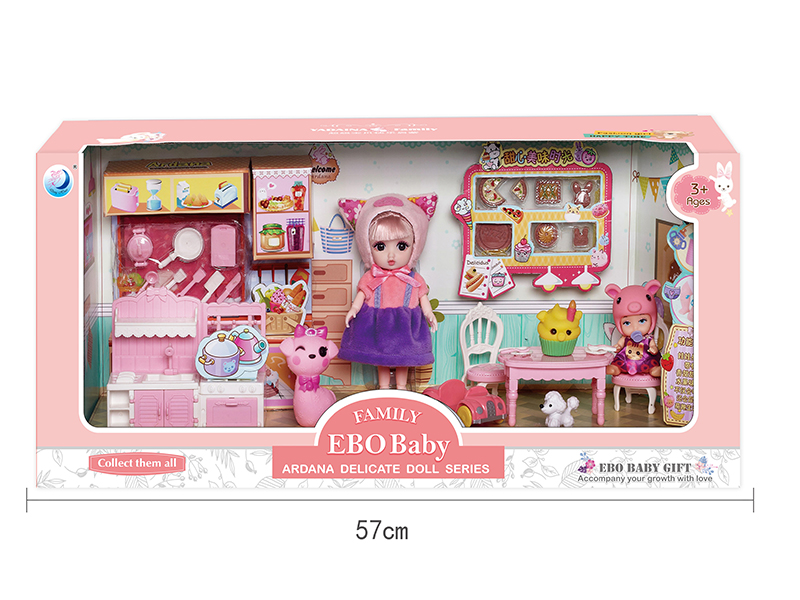 Delicate Doll Series - Exquisite Small Kitchen Scene(Drink&Pee)