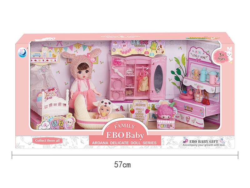 Delicate Doll Series - Exquisite Bedroom Scene(Drink&Pee)