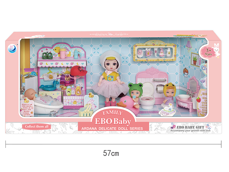 Delicate Doll Series - Exquisite Bathroom Scene(Drink&Pee)