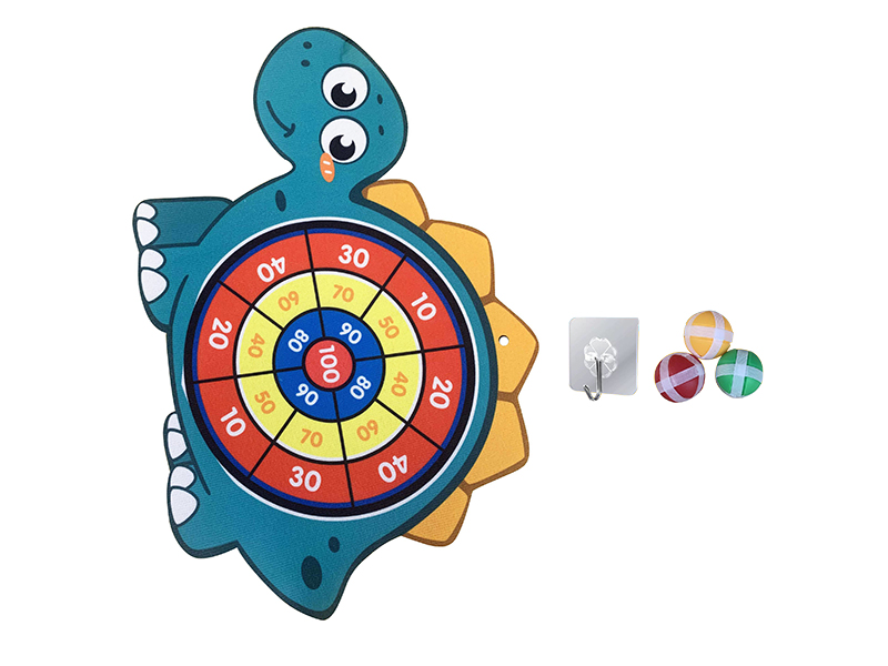 Velcro Dartboard(Turtle) + Sticky Balls + Hook