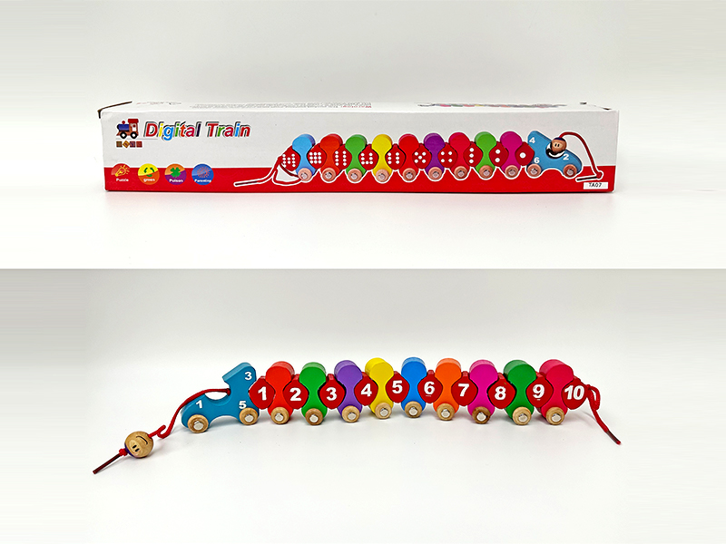 Wooden Digital Train