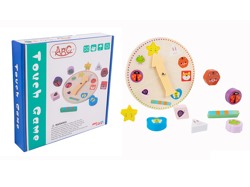 Wooden Montessori Sensory Touch Game