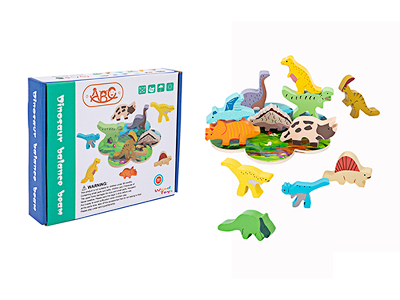 Wooden Dinosaur Balance Toy