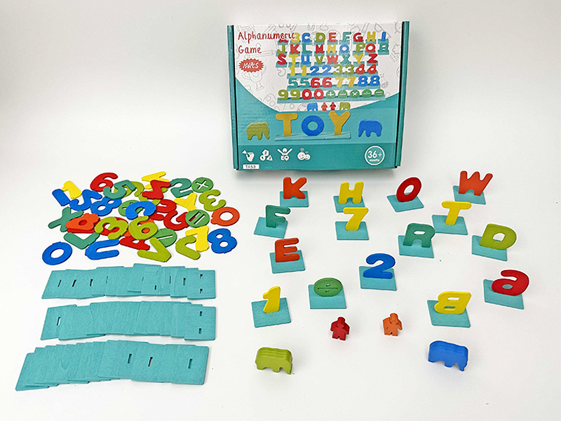 Wooden Letter Digital Combination