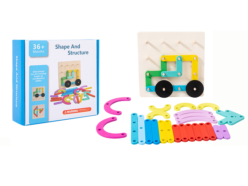 Wooden Pinboard Puzzle