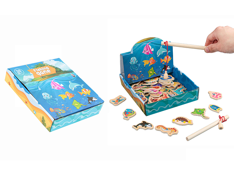 Wooden Fishing Toy