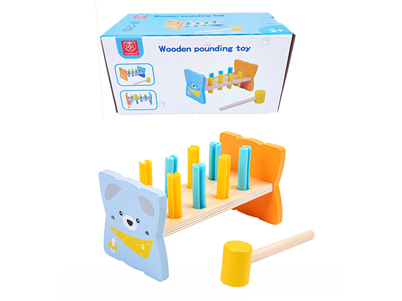 Wooden Dog Pile Driving Platform