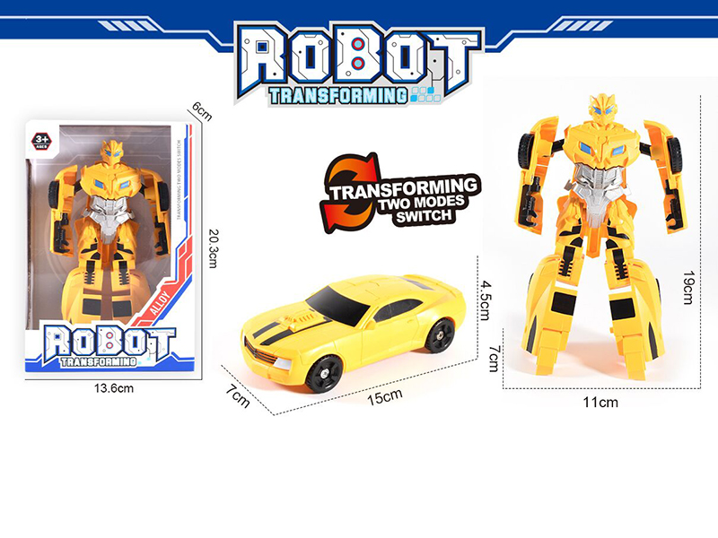 Bumblebee DIY Transforming Car Robot Toy