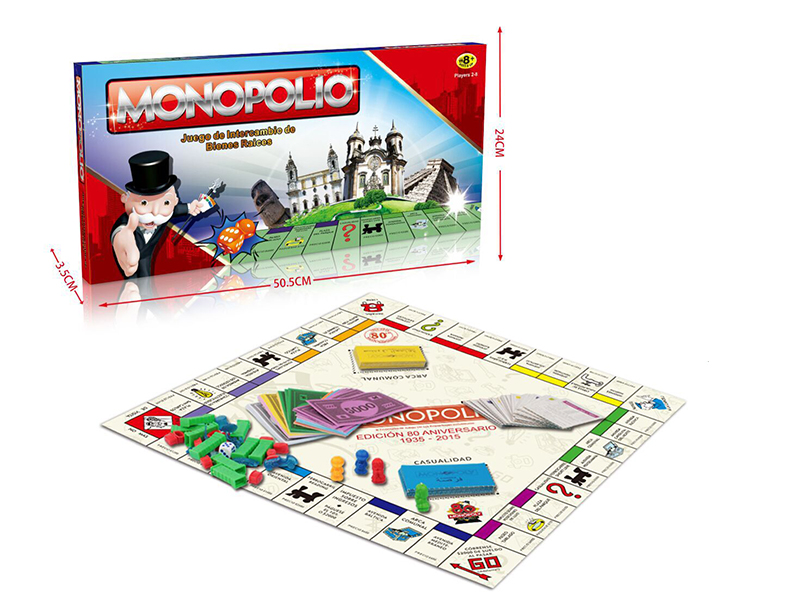Spanish Version Monopoly Game