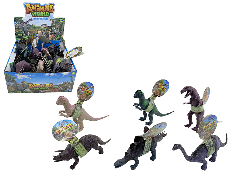 12pcs 8-Inch Dinosaurs(Hollow)