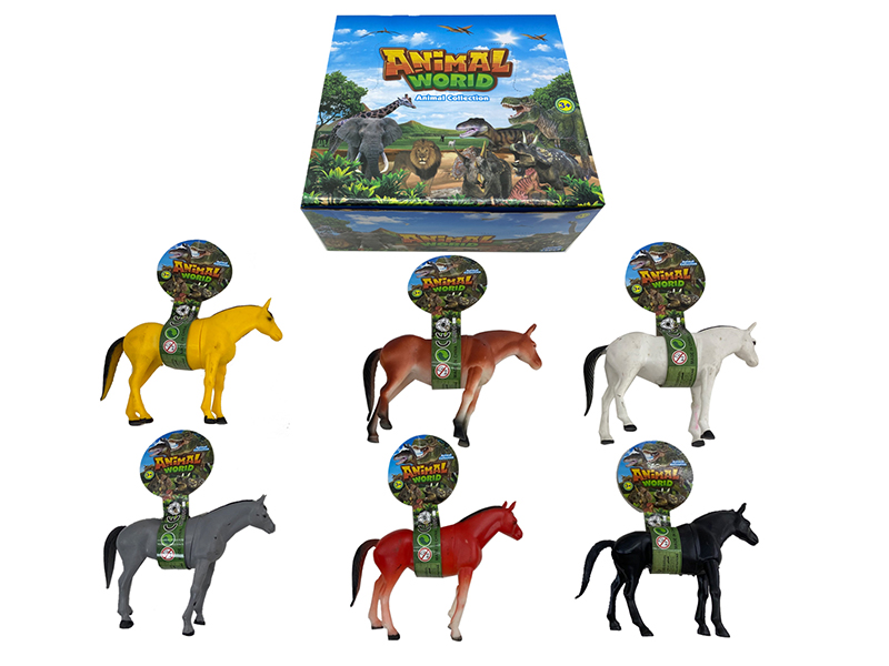 12pcs 8-Inch Horses(Hollow)
