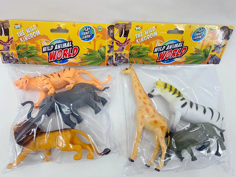 3pcs 6-Inch Wild Animals(Hollow)