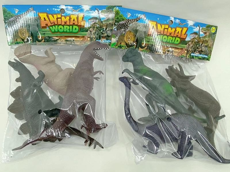 3pcs 8-Inch Dinosaurs(Hollow)