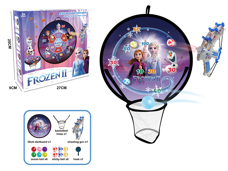 Ice And Snow Target Sticky Ball Throwing With Gun