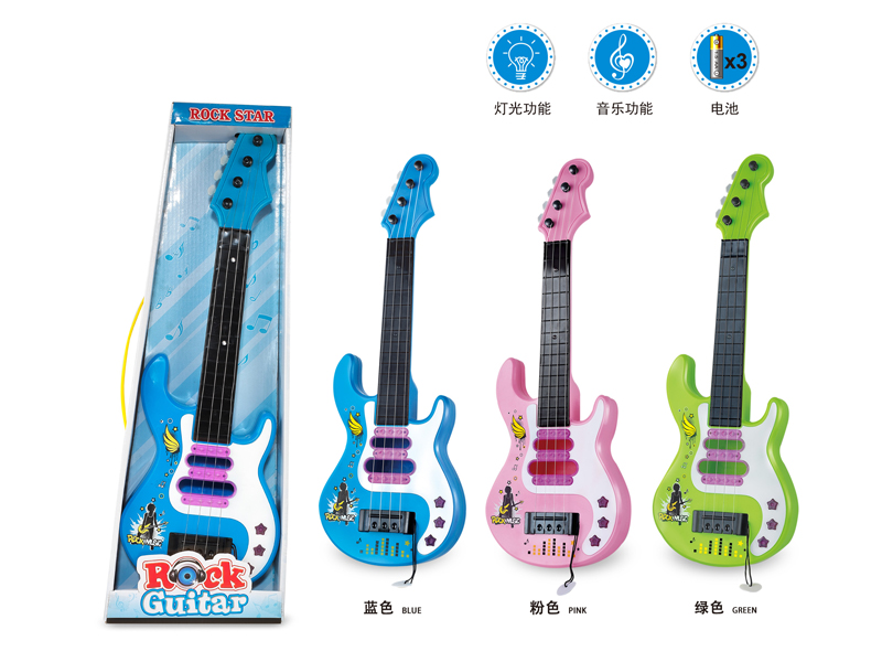 Guitar Toy With Light Music