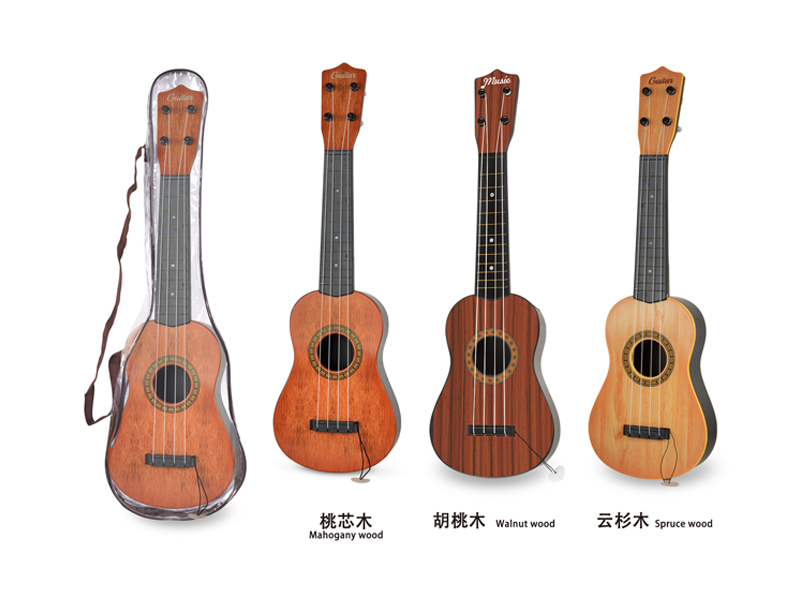 Simulated Wood Grain Gourd Guitar
