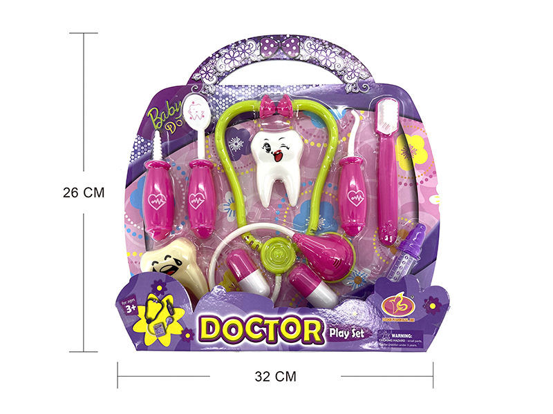 Purple Medical Tool Toy Set