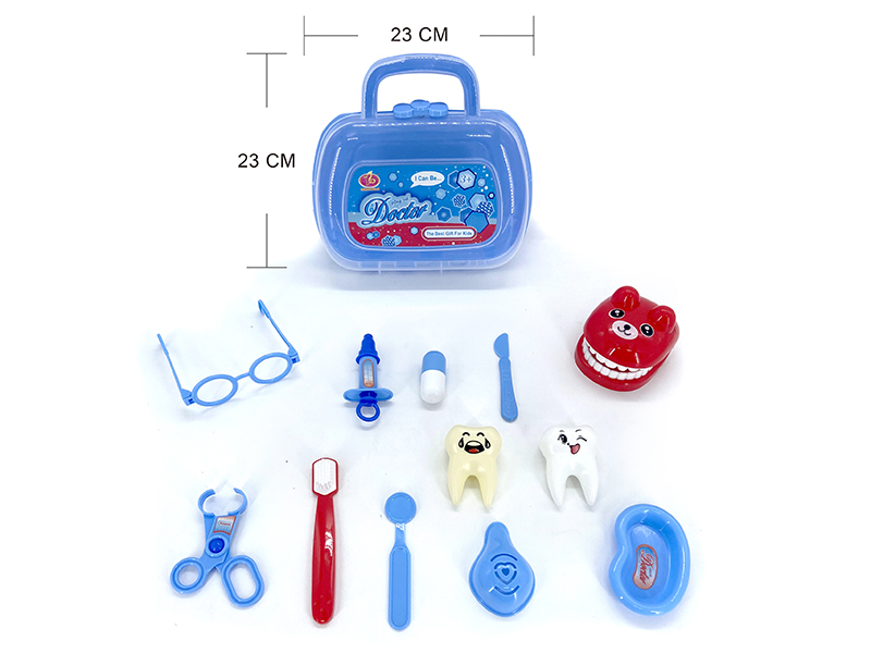 Blue Medical Tool Toy Set