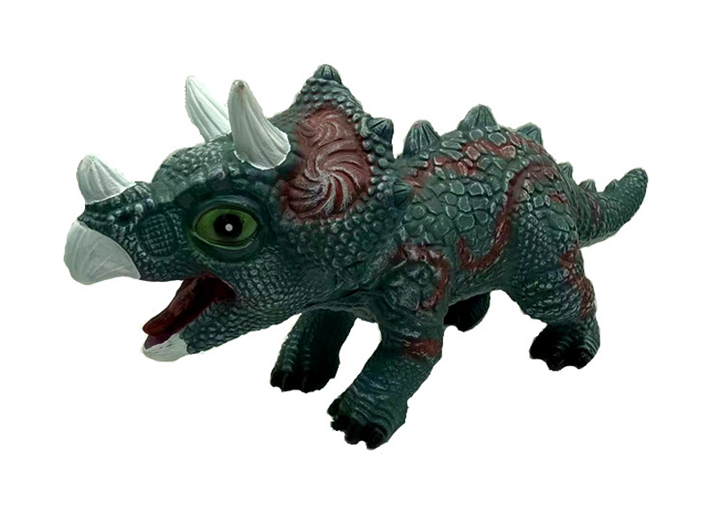 Vinyl Large Cartoon Triceratops