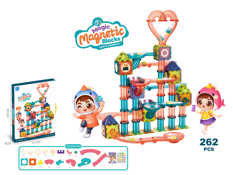 Love Castle Magnetic Building Blocks (262PCS)