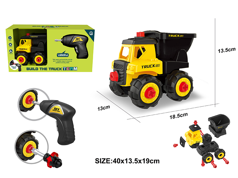 DIY Assembly Engineering Truck Set