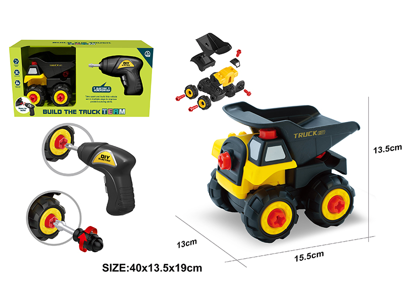 DIY Assembly Engineering Truck Set