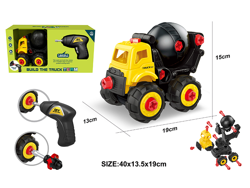 DIY Assembly Engineering Truck Set