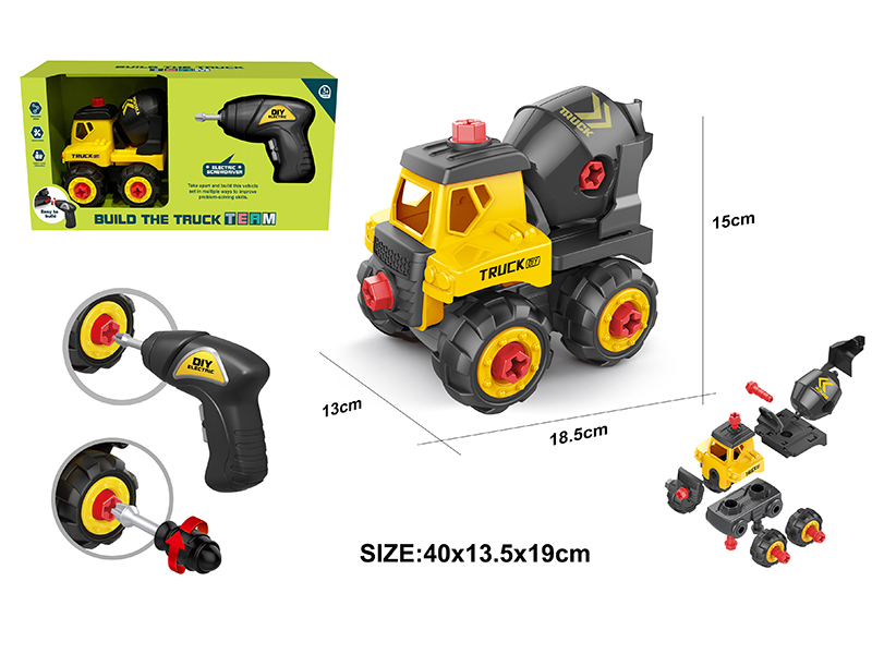 DIY Assembly Engineering Truck Set