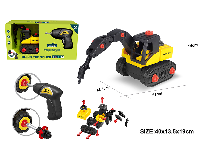 DIY Assembly Engineering Truck Set