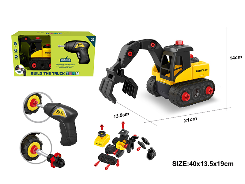 DIY Assembly Engineering Truck Set