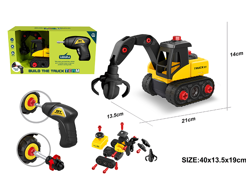 DIY Assembly Engineering Truck Set