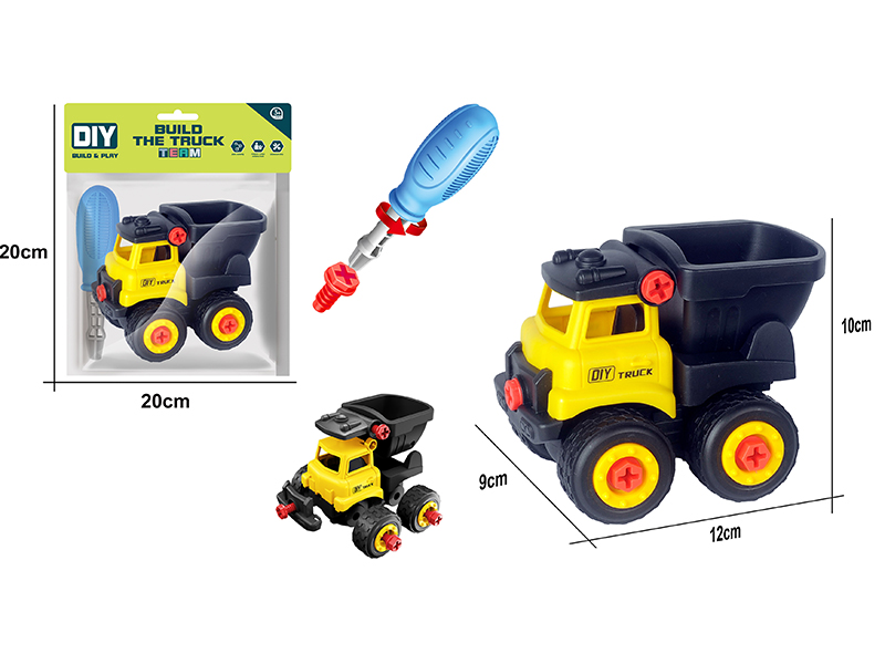 DIY Assembly Mini Engineering Truck
