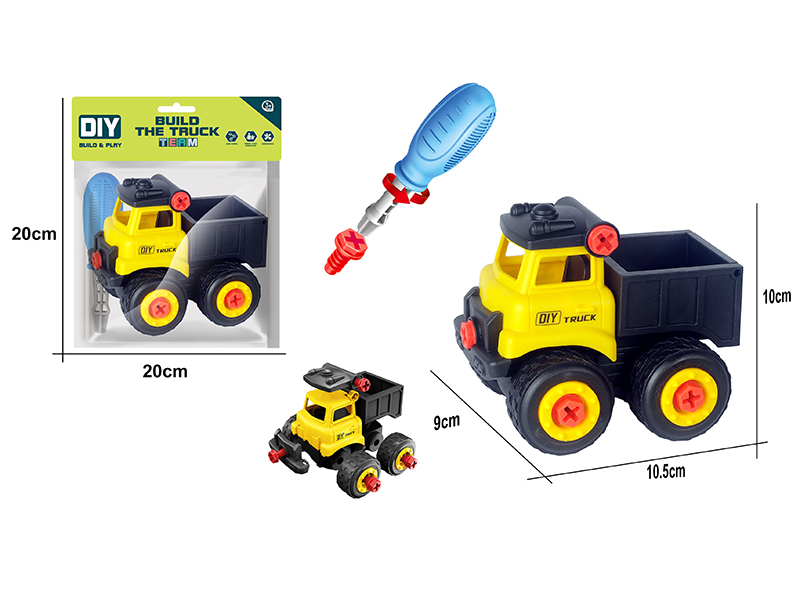 DIY Assembly Mini Engineering Truck