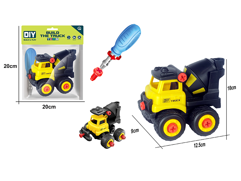 DIY Assembly Mini Engineering Truck