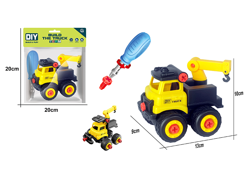 DIY Assembly Mini Engineering Truck