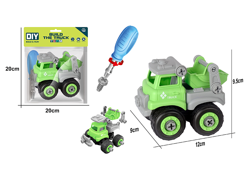 DIY Assembly Mini Sanitation Truck