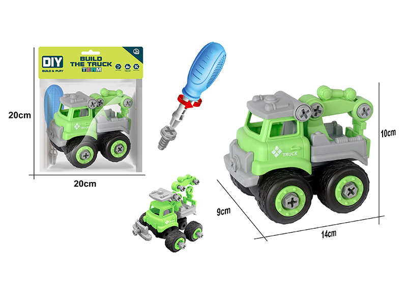 DIY Assembly Mini Sanitation Truck