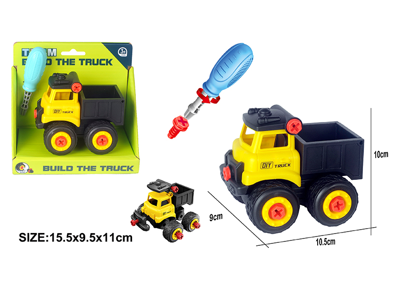 DIY Assembly Mini Engineering Truck